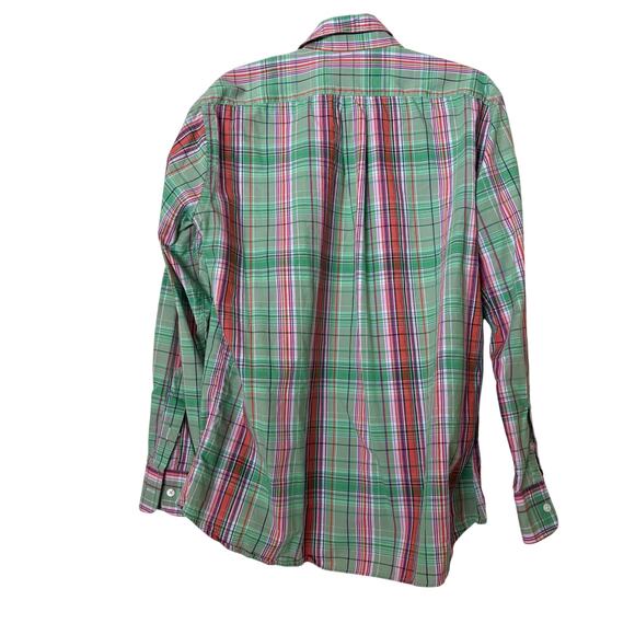 Gitman Bros Shirt Mens Plaid Button Up Made in USA SZ Large - Picture 4 of 5